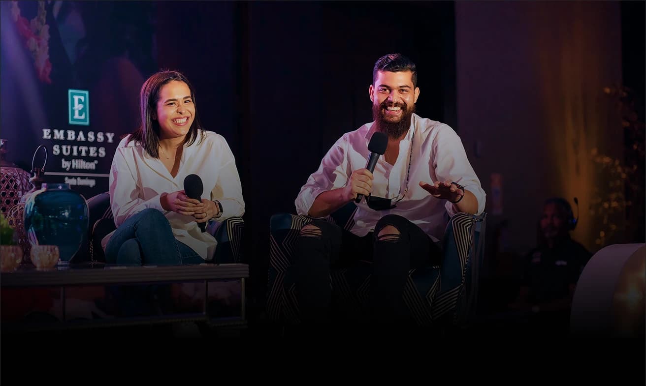 Osvaldo Gomez speaking on a panel